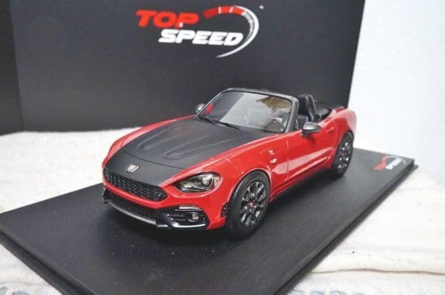 ★TOPSPEED models1/18 アバルト124 スパイダー ☆TOPSPEED models1/18 アバルト124 スパイダー - メルカリ